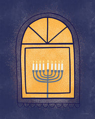 BRO338 - Window Menorah - 12x16