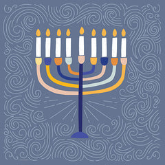 BRO339 - Deco Menorah - 12x12