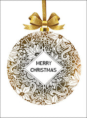 CIN1281 - Merry Christmas Ornament