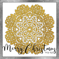 CIN1342 - Merry Christmas Mandala   - 12x12