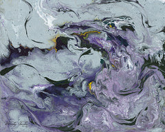 CIN1514 - Abstract in Purple IV - 16x12