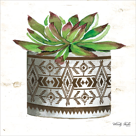 Cindy Jacobs CIN1664 - CIN1664 - Mud Cloth Vase VI    - 12x12 Succulent, Vase from Penny Lane