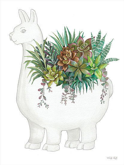 Cindy Jacobs CIN1936 - CIN1936 - Proud Llama Pot II - 12x16 Llama, Pot, Greenery from Penny Lane