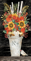 CIN1976 - No. 4 Fall Flowers and Birch 2 - 9x18