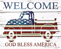 CIN2018 - Welcome Patriotic Truck - 16x12