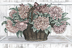 CIN2124 - Basket of Peonies - 18x12