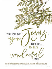 CIN2142 - Turn Your Eyes Upon Jesus - 12x16