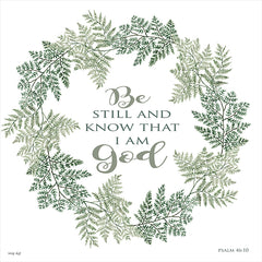 CIN2145 - Be Still Wreath - 12x12