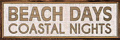 CIN2190 - Beach Days Coastal Nights I   - 18x6