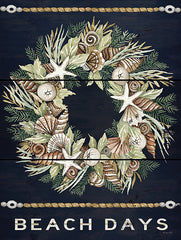 CIN2196 - Beach Days Shell Wreath     - 12x16