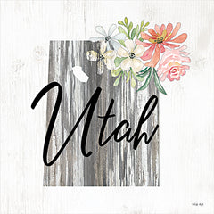 CIN2252 - Floral Utah State Art - 12x12