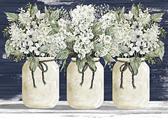 CIN2274 - White Floral Trio    - 18x12