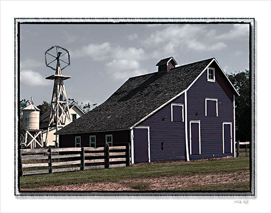 Cindy Jacobs CIN2382 - CIN2382 - Blue Barn   - 16x12 Blue Barn, Farm, Photography from Penny Lane