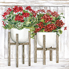 CIN2405 - Red Geraniums - 12x12