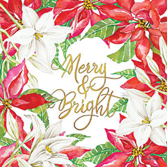 CIN2411 - Merry & Bright Poinsettias - 12x12