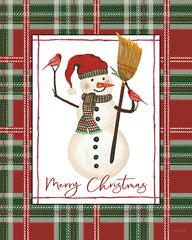 CIN2584 - Merry Christmas Snowman - 12x16