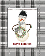 CIN2586 - Happy Holiday's Snowman - 12x16