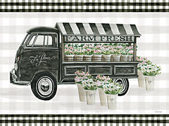 CIN3035 - Farm Fresh Flower Truck - 16x12