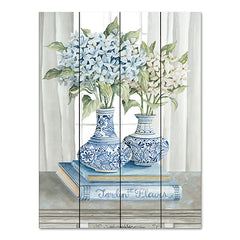 CIN3100PAL - Delft Blue Floral III - 12x16