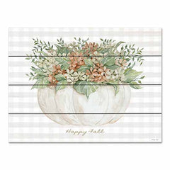 CIN3107PAL - Happy Fall Pumpkin Floral - 16x12