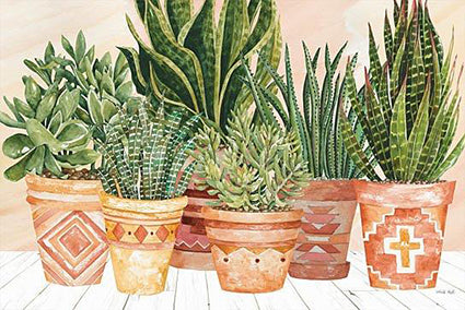 Cindy Jacobs Licensing CIN3149LIC - CIN3149LIC - Aztec Potted Plants - 0  from Penny Lane