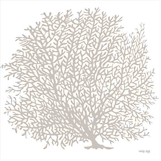 Cindy Jacobs CIN3182 - CIN3182 - Gray Coral I     - 12x12 Coral, Gray, Coastal, Aquatic Animals from Penny Lane