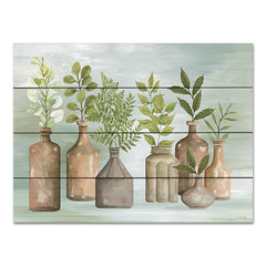 CIN3234PAL - Greenery in Bottles I - 16x12