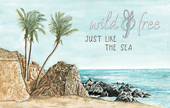 CIN3260 - Wild & Free Just like the Sea - 18x12