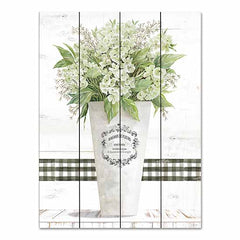 CIN3285PAL - White Hydrangea - 12x16