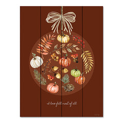 CIN3426PAL - I Love Fall Ornament - 12x16