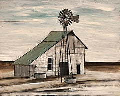 CIN3579 - Barn on Barren Land - 16x12