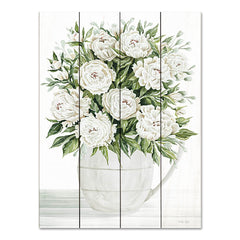 CIN3669PAL - Peonies on White I - 12x16