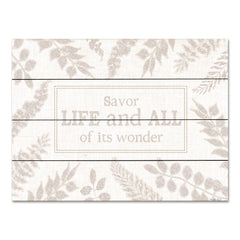 CIN3885PAL - Savor Life - 16x12