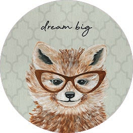 Cindy Jacobs CIN3901RP - CIN3901RP - Dream Big Fox - 18x18  from Penny Lane