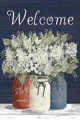 CIN4137 - Welcome Red, White & Blue Jar Trio - 12x18