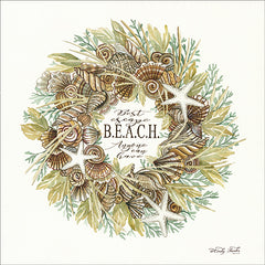 CIN718 - Best Escape Shell Wreath