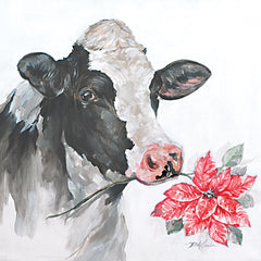 DC131 - Christmas Cow - 12x12