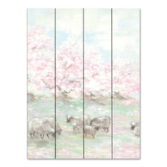 DC133PAL - Sheep in Spring - 16x12