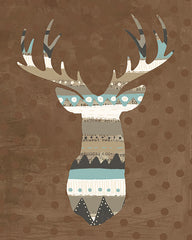 DD1619 - Pattern Deer Head - 12x16