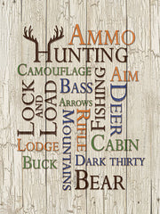 DD1620 - Hunting Words - 12x16