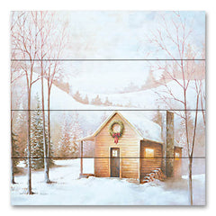 DD1681PAL - Christmas Cabin - 12x12