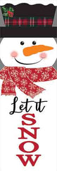 DOG258A - Let It Snow - 12x36