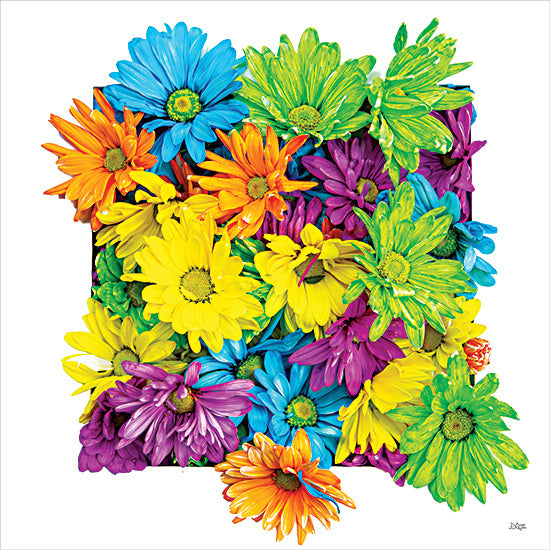 Donnie Quillen DQ234 - DQ234 - Floral Pop I - 12x12 Flowers, Daisies, Photography from Penny Lane