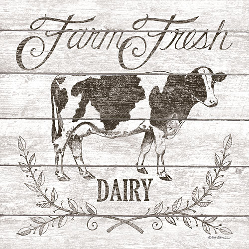 Deb Strain DS1565 - Farm Fresh Dairy - Farm, Signs, Cow, Dairy