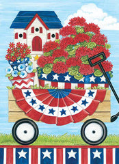 DS1805 - Patriotic Flower Wagon - 0