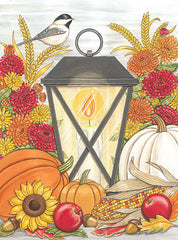 DS2155LIC - Fall Lantern with Chickadee - 0