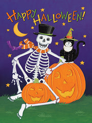 DS2259 - Happy Halloween Skelton - 12x16