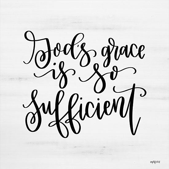 Imperfect Dust DUST696 - DUST696 - God's Grace - 12x12 God's Grace, Religious, Motivational, Calligraphy, Signs from Penny Lane