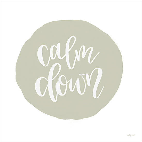 Imperfect Dust DUST701 - DUST701 - Calm Down - 12x12 Calm Down, Neutral Palette, Signs from Penny Lane