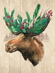 ED361 - Holiday Moose - 12x16